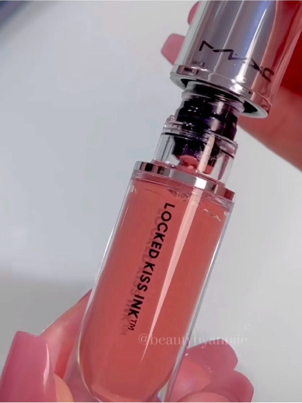 MAC Cosmetics Locked Kiss Ink Lip Tint - Nude Peach Pink